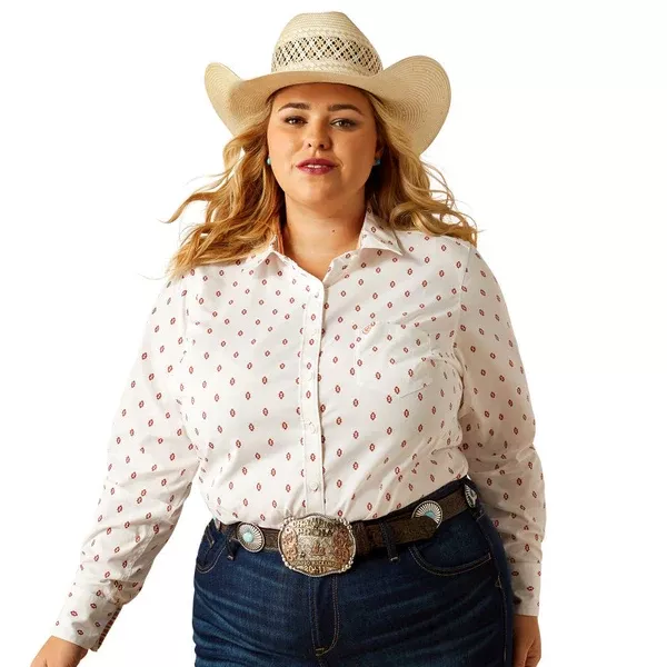 Ariat Womens Shirt | Kirby Wrinkle Resistant | Kai Ditsy