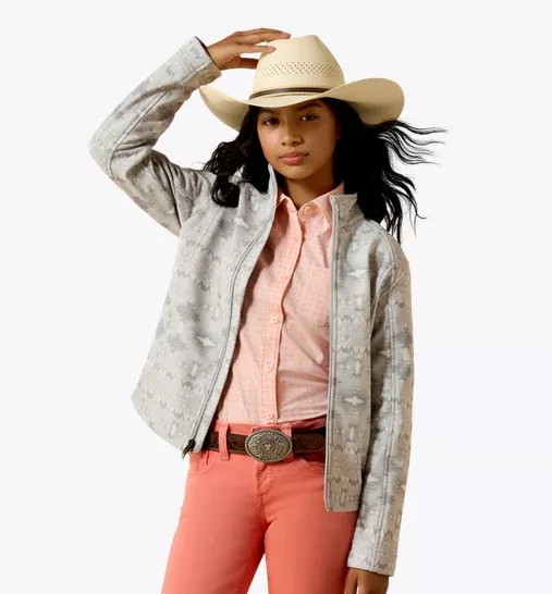 Ariat Youth Logo Softshell Jacket