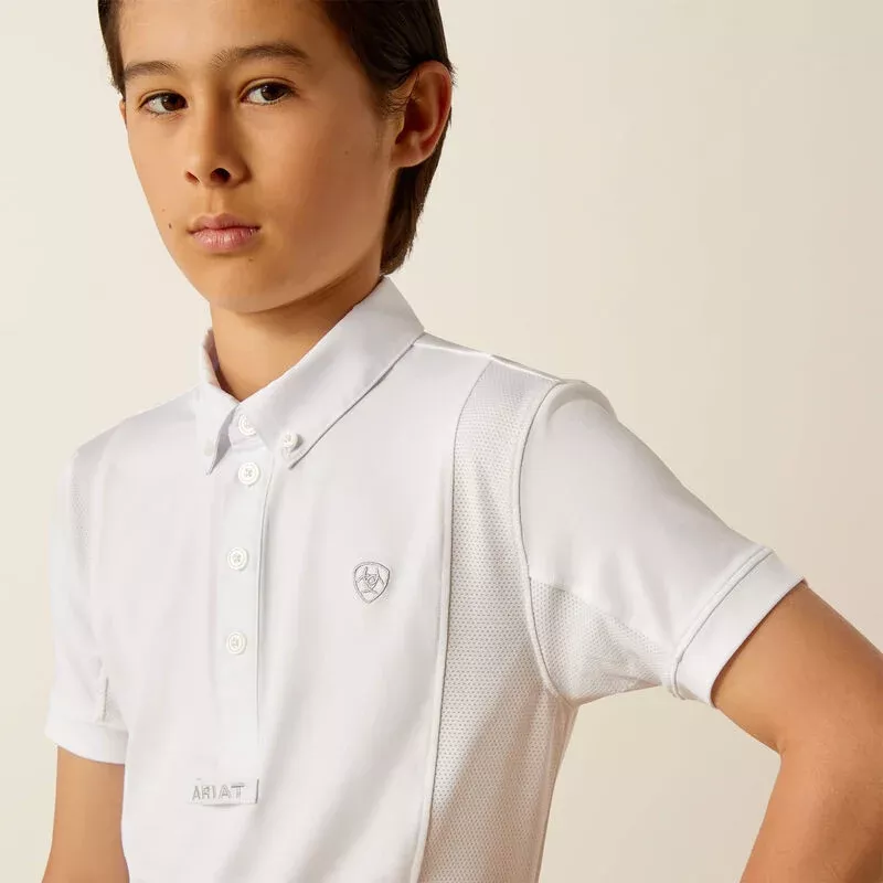 ARIAT YOUTH TEK SS SHOW SHIRT