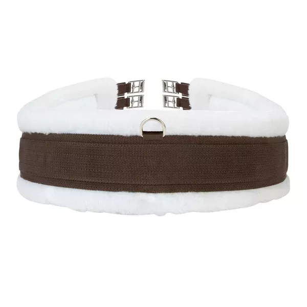 Arma Fleece Lined Girth Brown