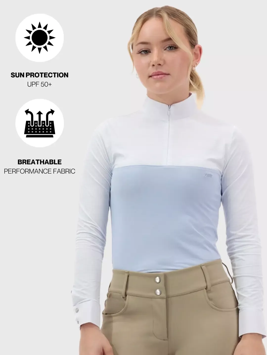 Armateq Ultra Breathable Show Shirt -Light Blue