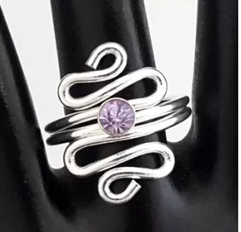 Art Deco Cubic Zirconia Ring