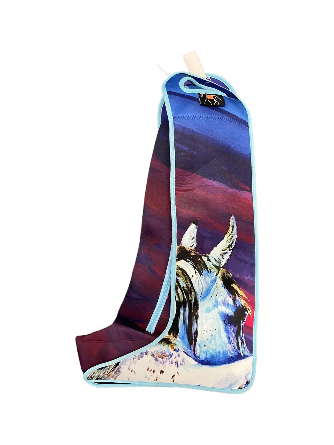 Art Of Riding Boot Bag "Rear View" - Blue/Purp - USED