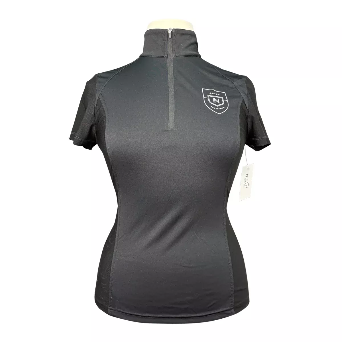 Asmar Equestrian 1/4 Zip in Black - Women's Large