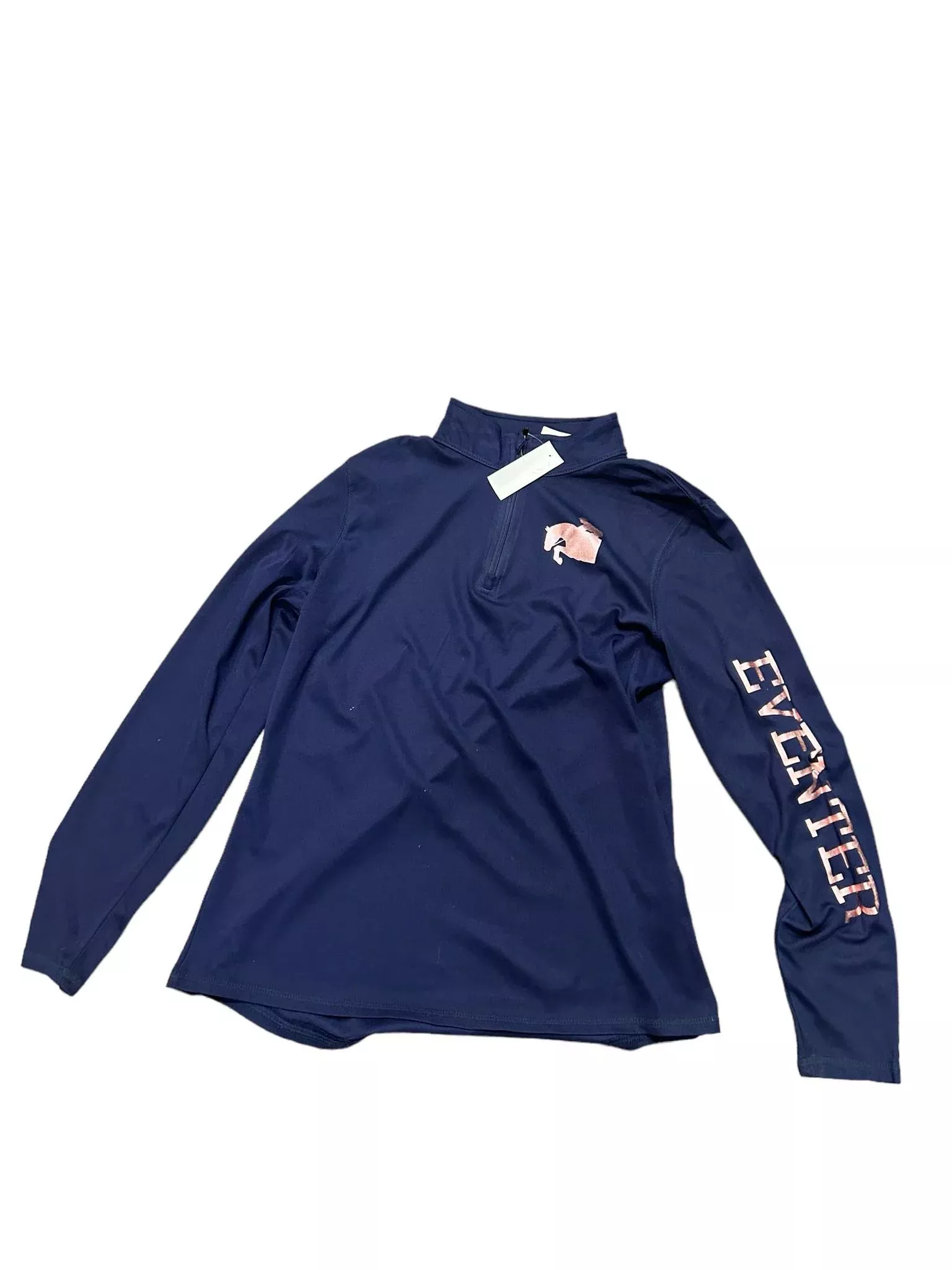 Augusta "Eventer" LS 1/4 Zip - Navy/Pink - M - USED