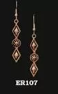 Austin Accent Earring Copper Dangle ER107