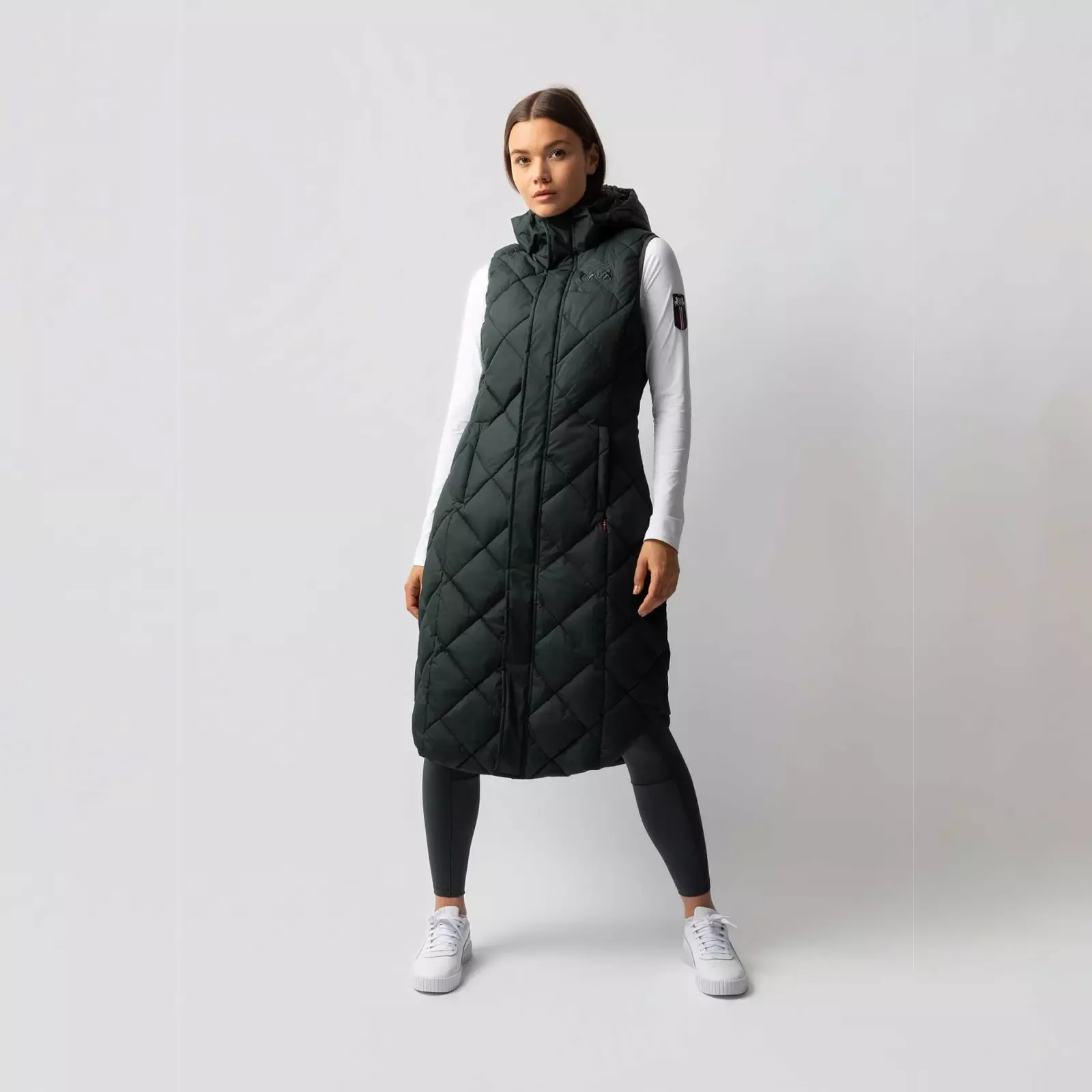 B Vertigo Gem Womens Long Padded Riding Vest