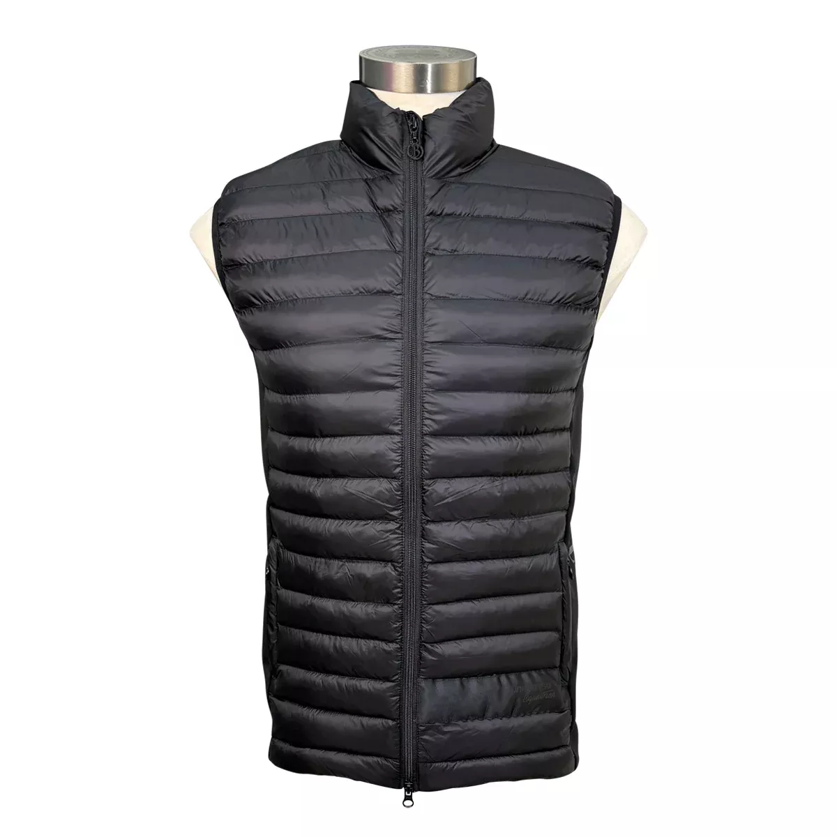 B Vertigo 'Simon' Puffer Vest in Black - Men's Medium
