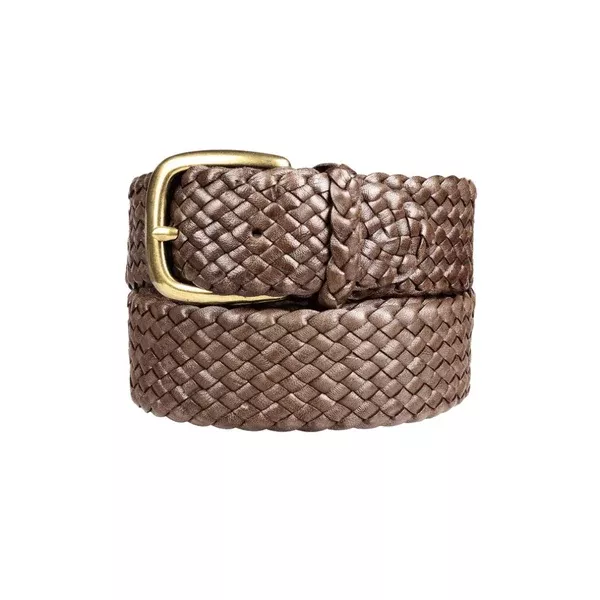 BADGERY BELTS | DROVER 12 PLAIT | CHOCOLATE