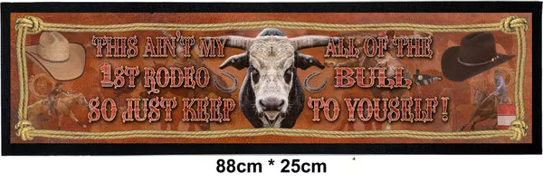 Bar Mat - Keep The Bull