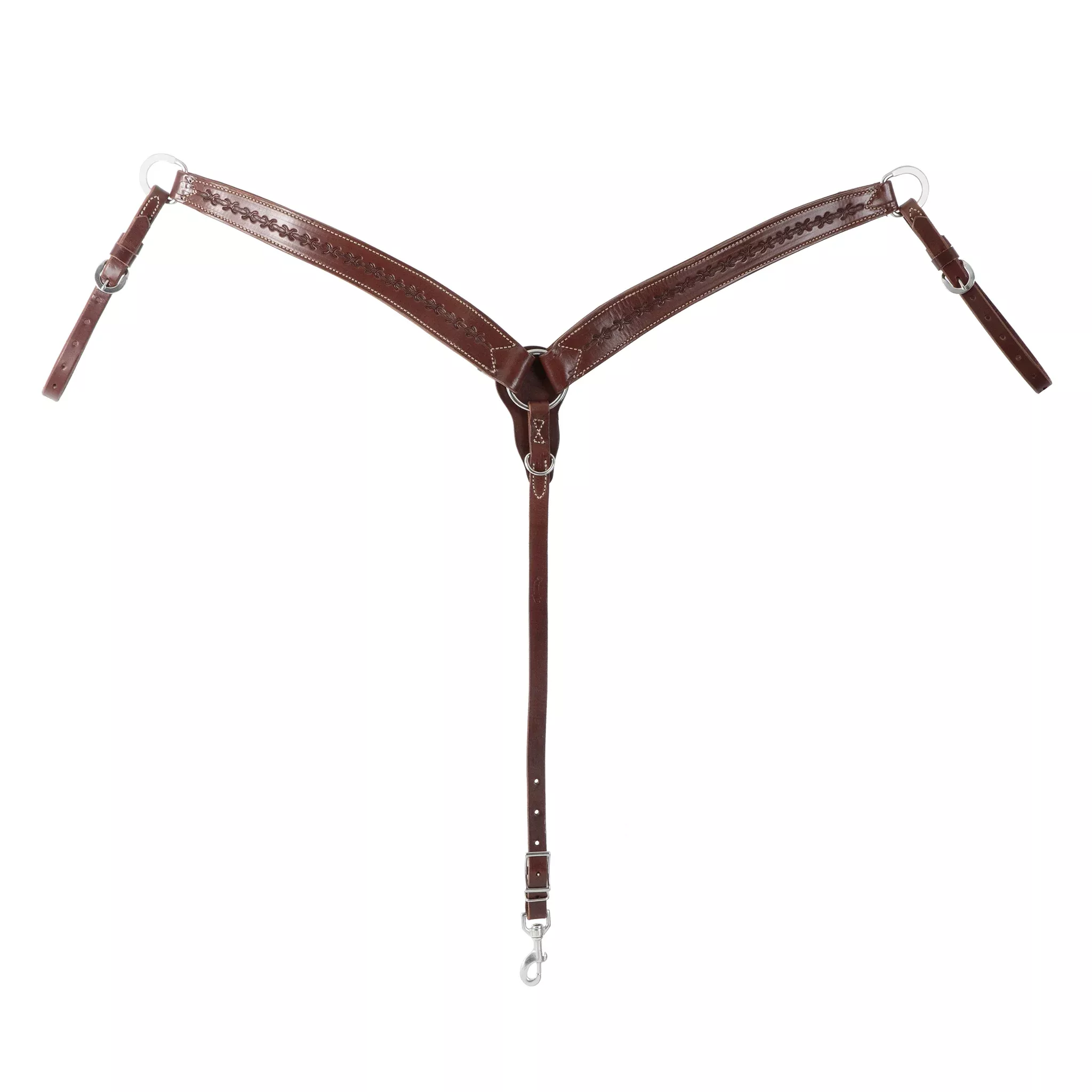 Barbed Wire Contoured Breast Collar