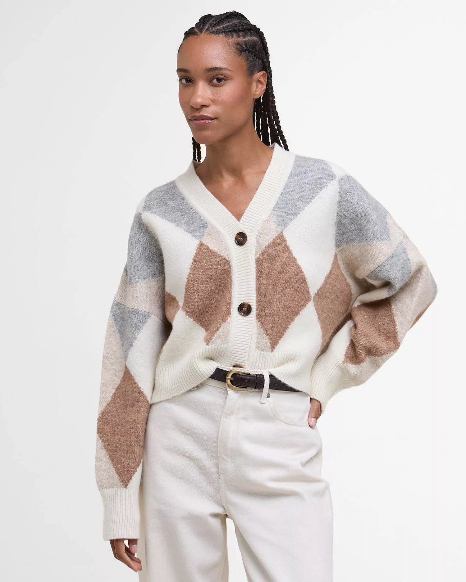 Barbour Silvia Knitted Cardigan Multi