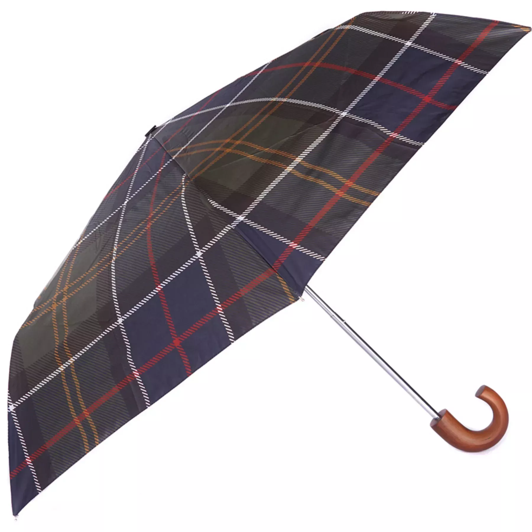 Barbour Tartan Mini Umbrella