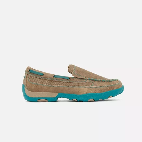 Baxter Womens Shoes | Dakota Slip On | Turquoise