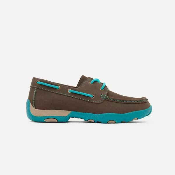 Baxter Womens Shoes | Indie Lace Up | Turquoise