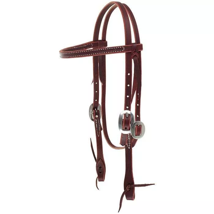 Berlin Latigo Browband Headstall W/tiesL1100