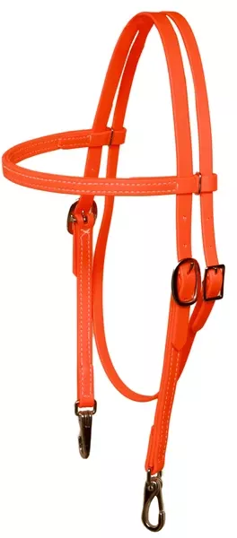 Berlin Leather Beta Browband Headstall by Berlin Leather - Snap Cheeks