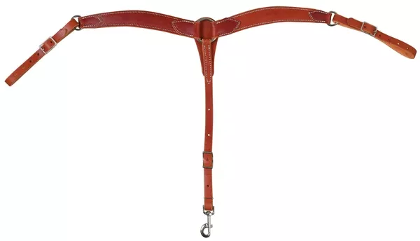 Berlin Leather Pony Economy Contour Breast Collar