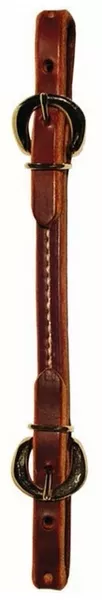 Berlin Leather Sewn Leather Curb Strap