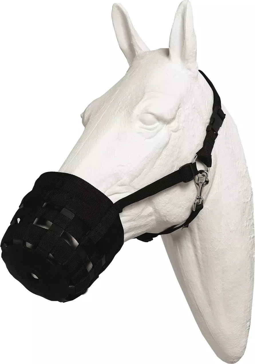 Best Friend Deluxe Grazing Muzzle, Black, Mini