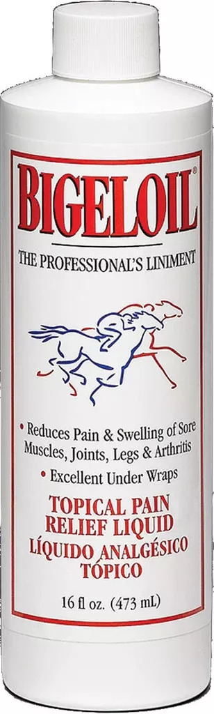 Bigeloil Topical Pain Relief Liquid For Horses
