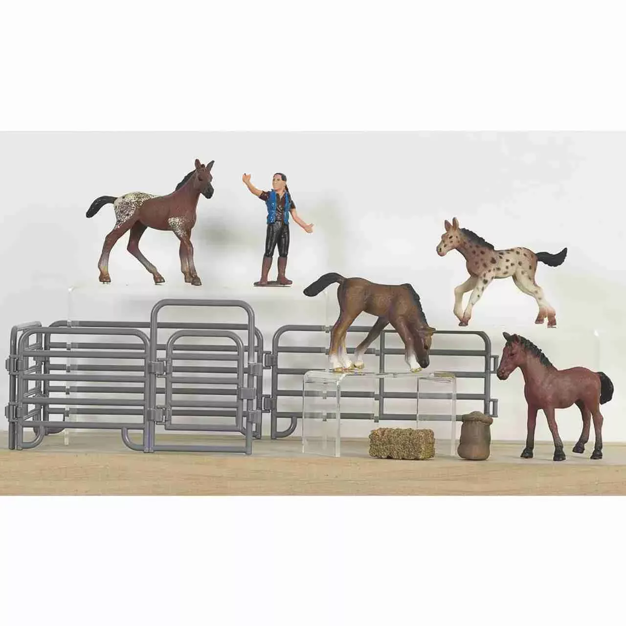 BigTime Barnyard Assorted Foal Set with Panels