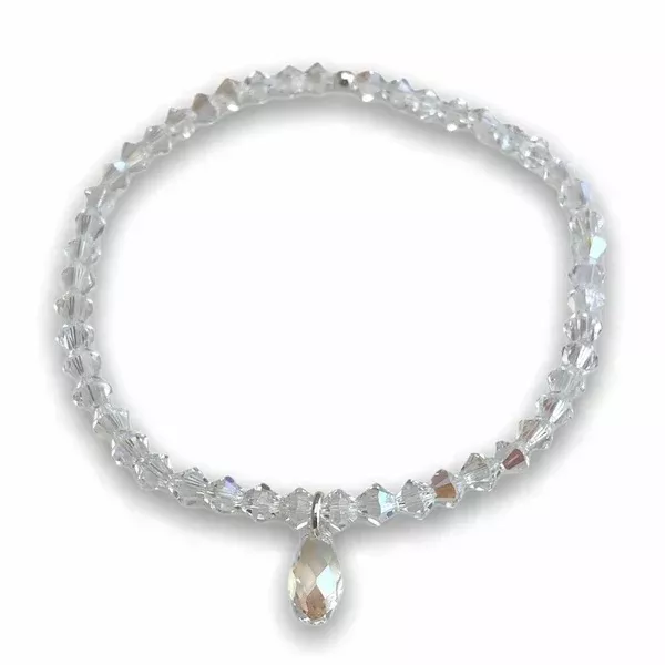BIRTHSTONE APRIL SWAROVSKI BRACELET