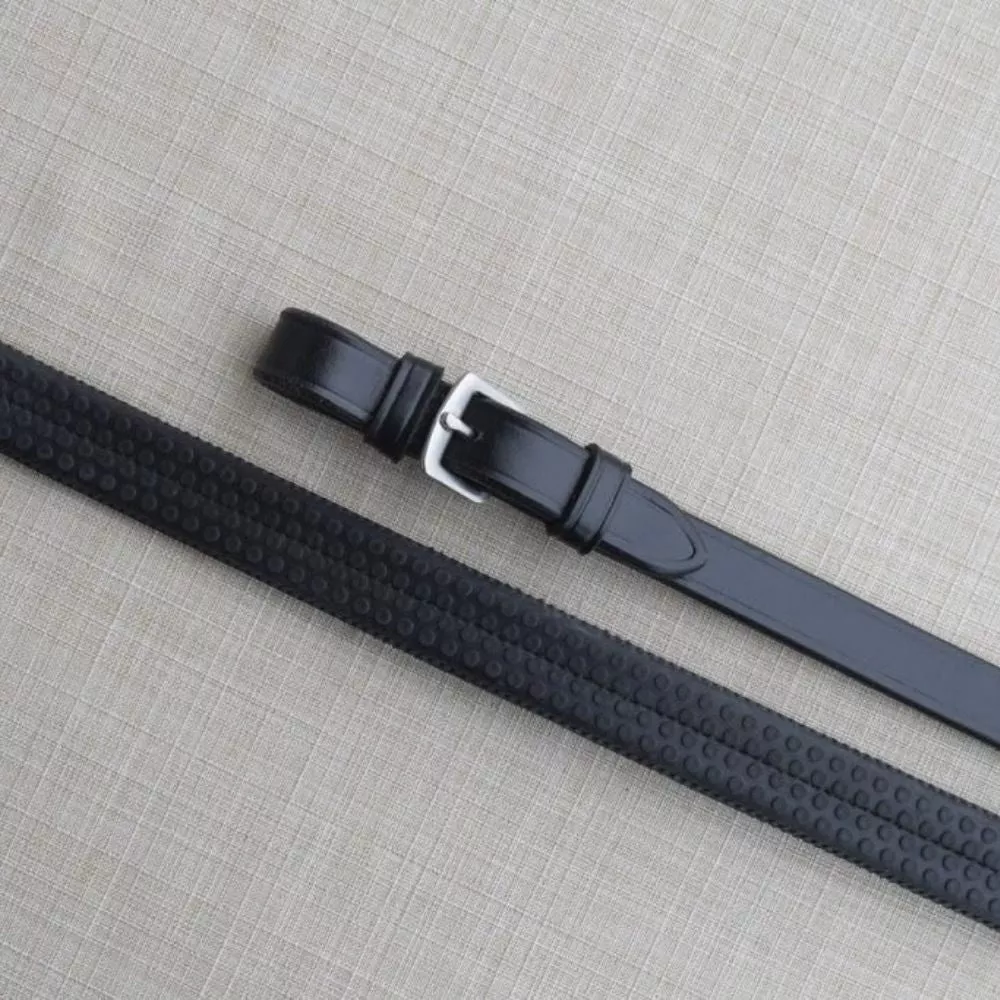 Black Oak 5/8" Rubber Reins Black