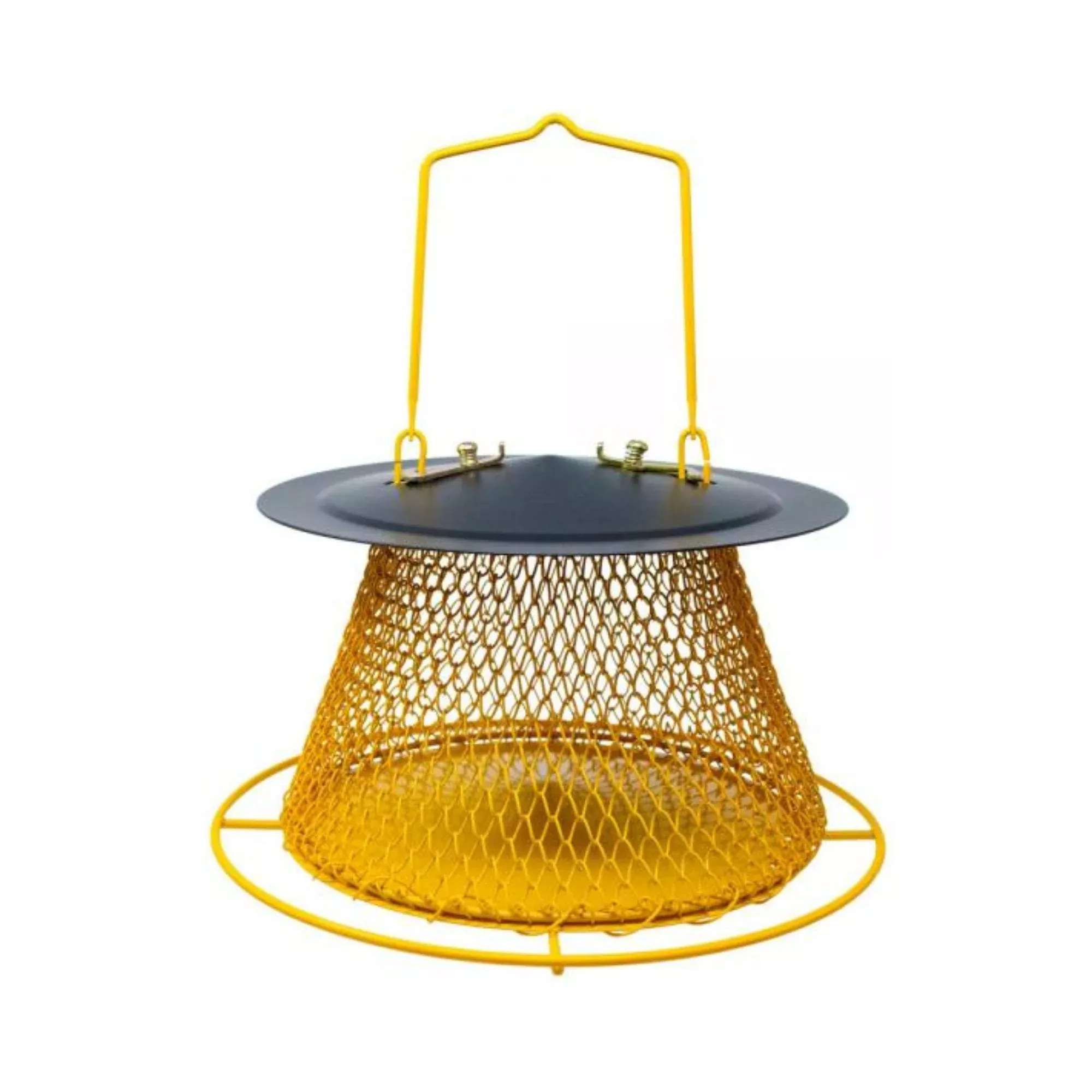 Black & Yellow Collapsible Mesh Feeder