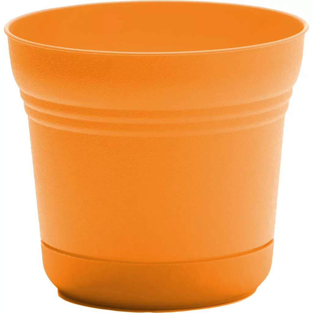 Bloem Saturn Planter, 10 in, Mango
