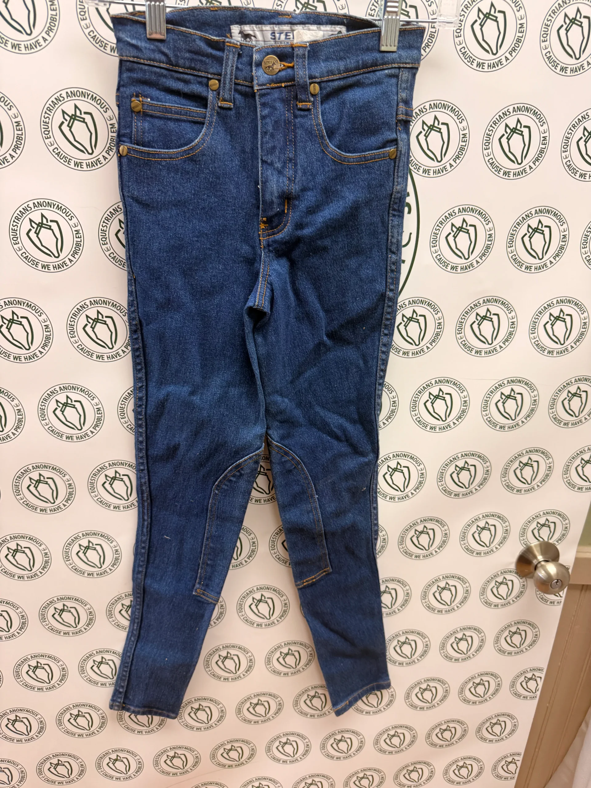 Blue Steed Children Jean Breeches