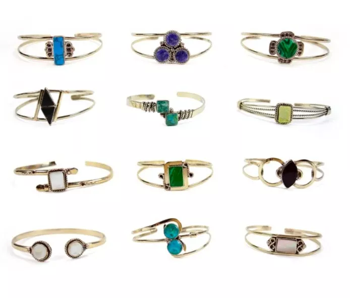 Boho Stone Cuff