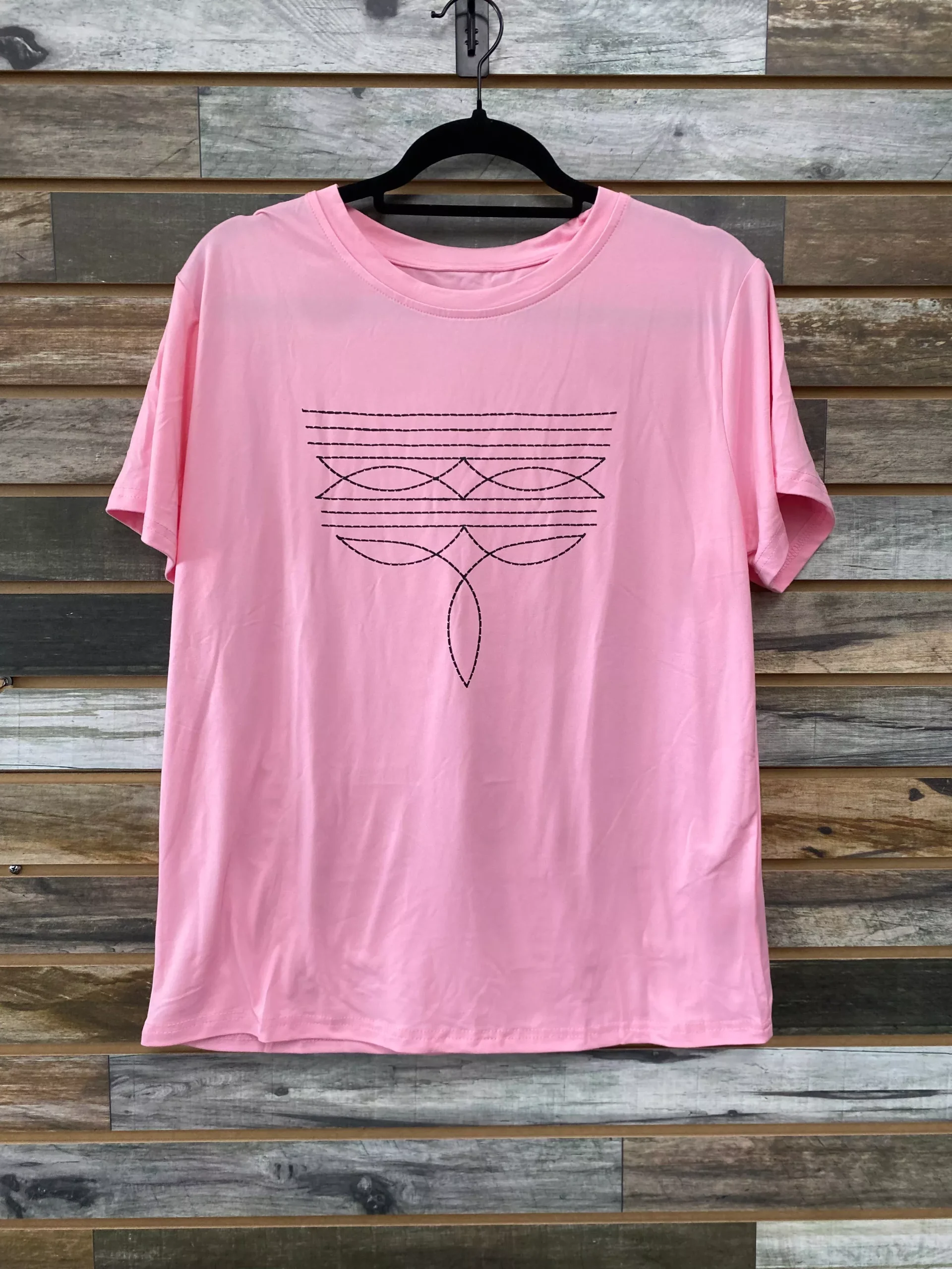 Boot Stitched T-Shirt