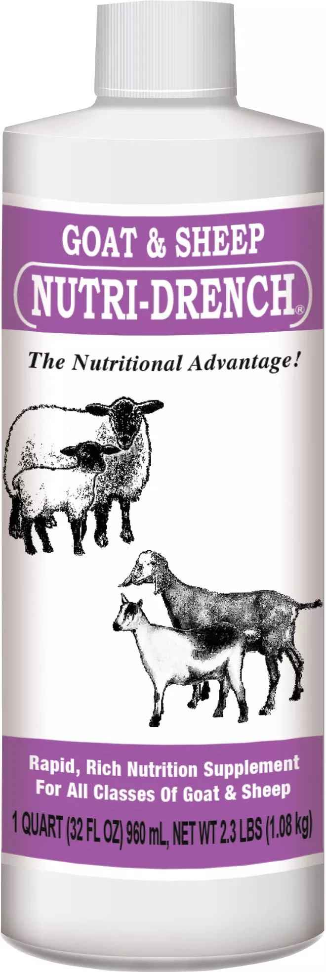 Bovidr Nutri-Drench Goat & Sheep Supplement 1 qt