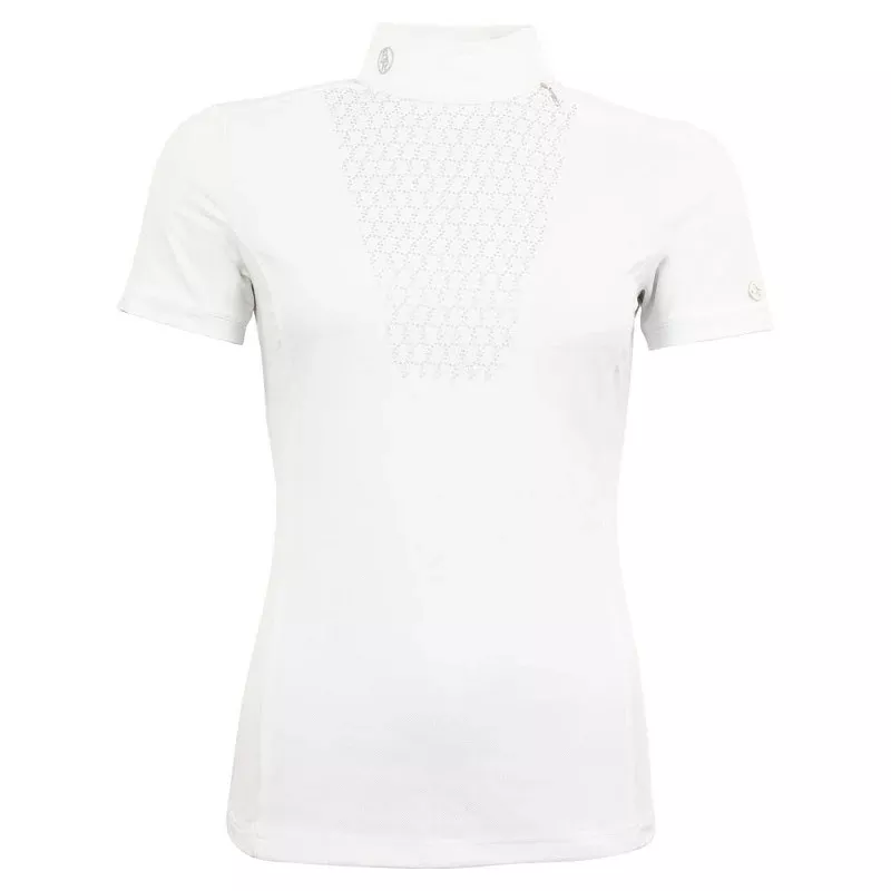 BR Equestrian Calgary Competition Shirt - Medium - Snow White