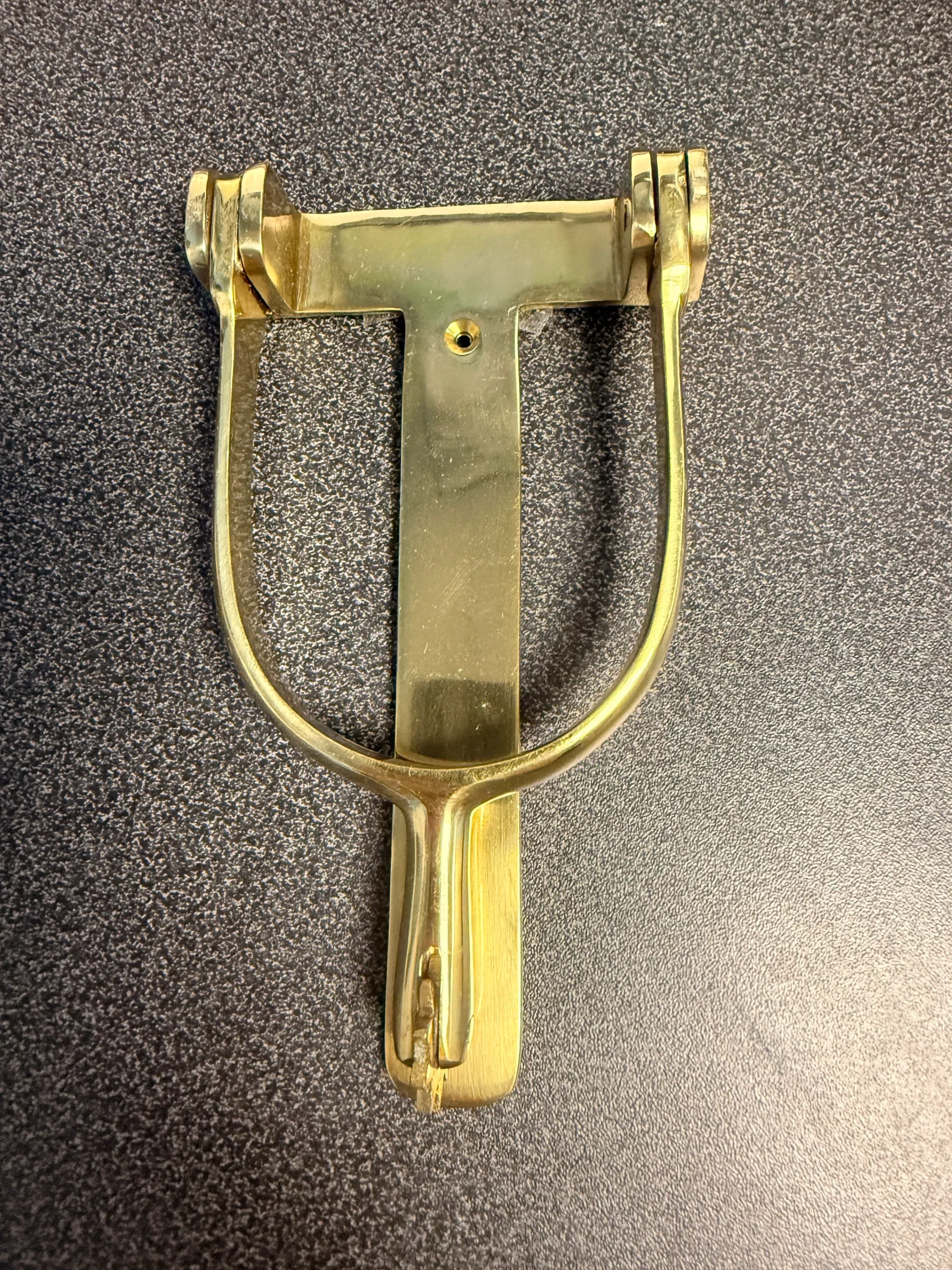 Brass Rowel Spur Door Knocker