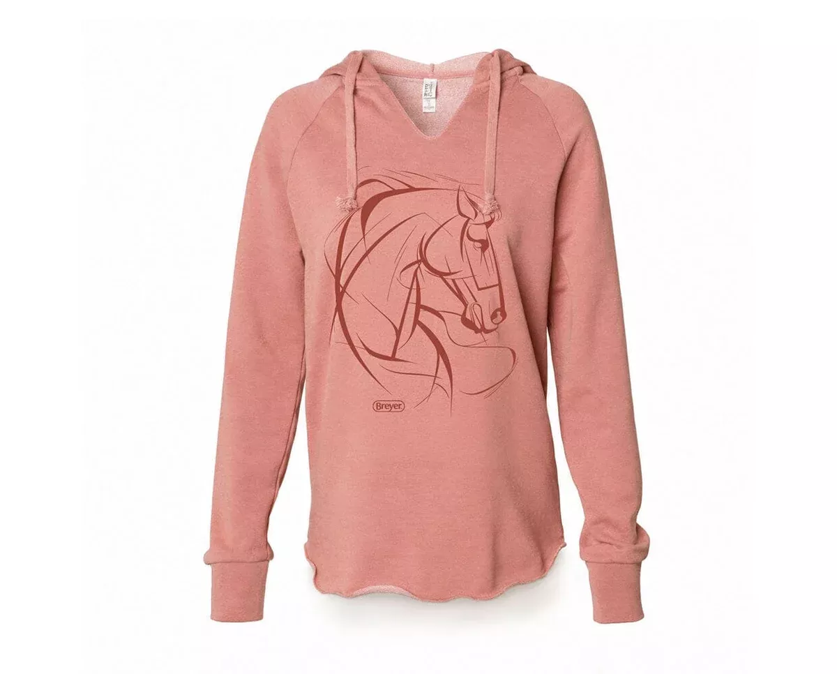 Breyer Dusty Rose Hoodie