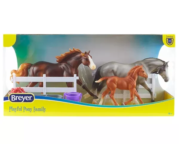 Breyer Playful Pony Family Set