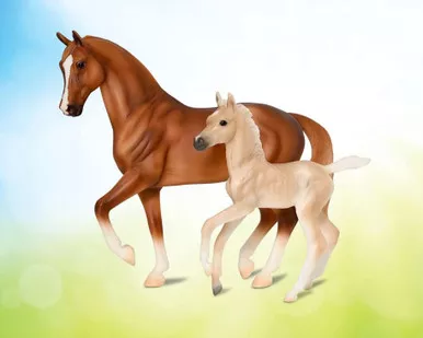 Breyer Power & Precision Horse & Foal Set