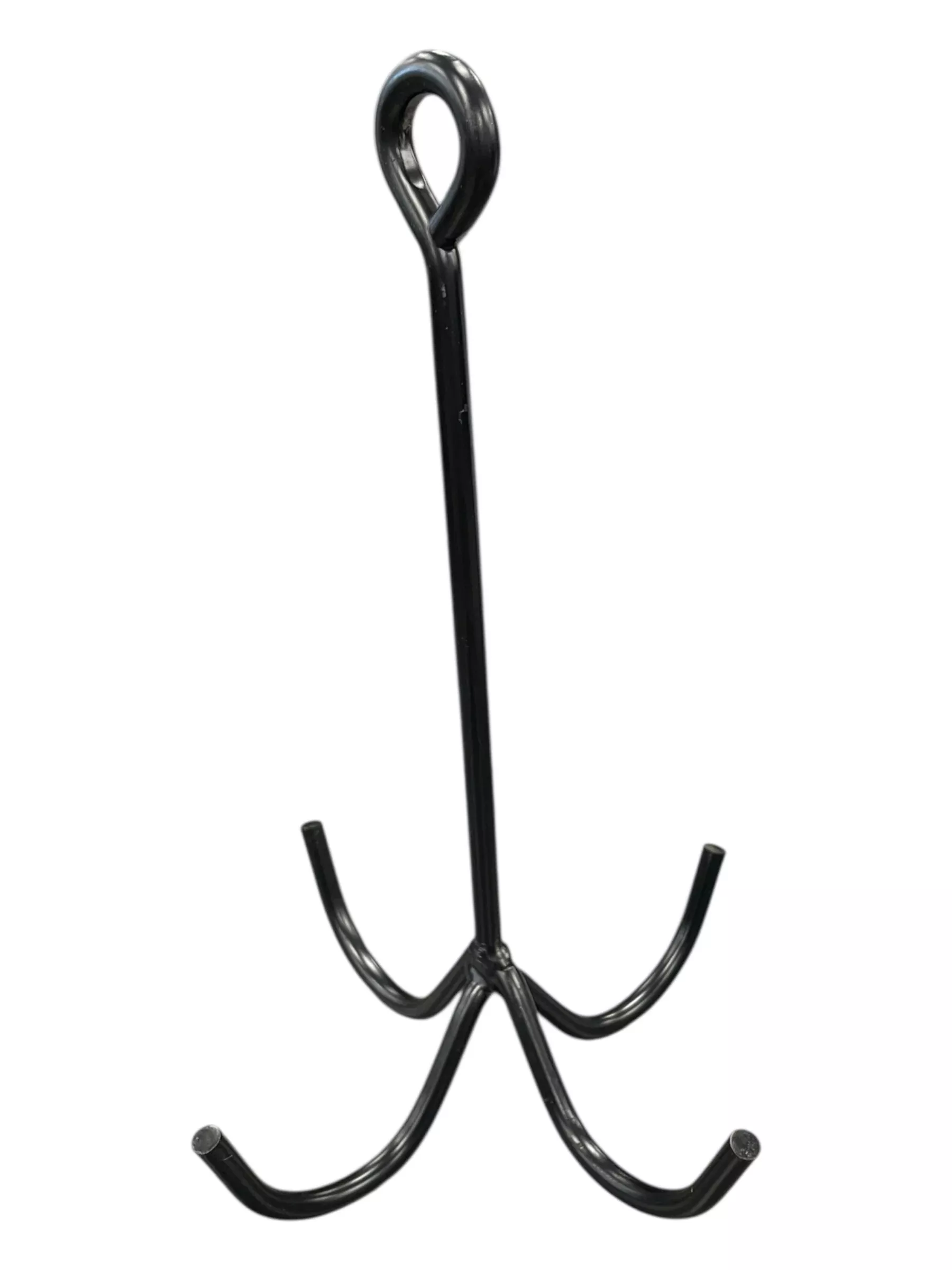 Bridle Hook - Black - 4 Hooks - USED