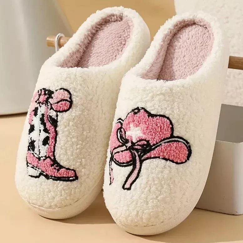 Bridle Up Hope Cowgirl Chic Slippers