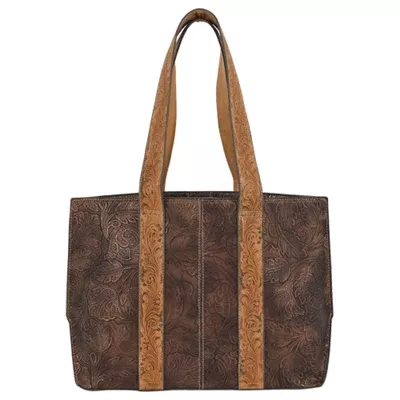 Bronzed Flower Tote
