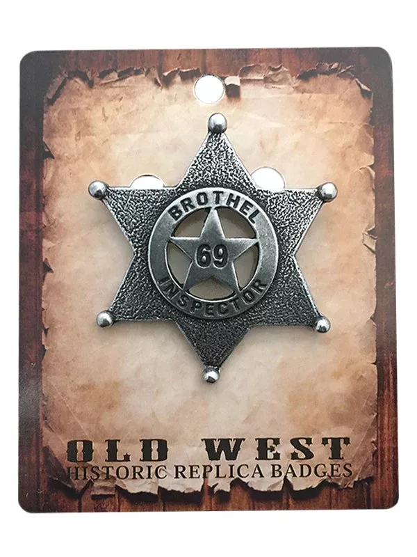 Brothel Inspector Badge BGE-69