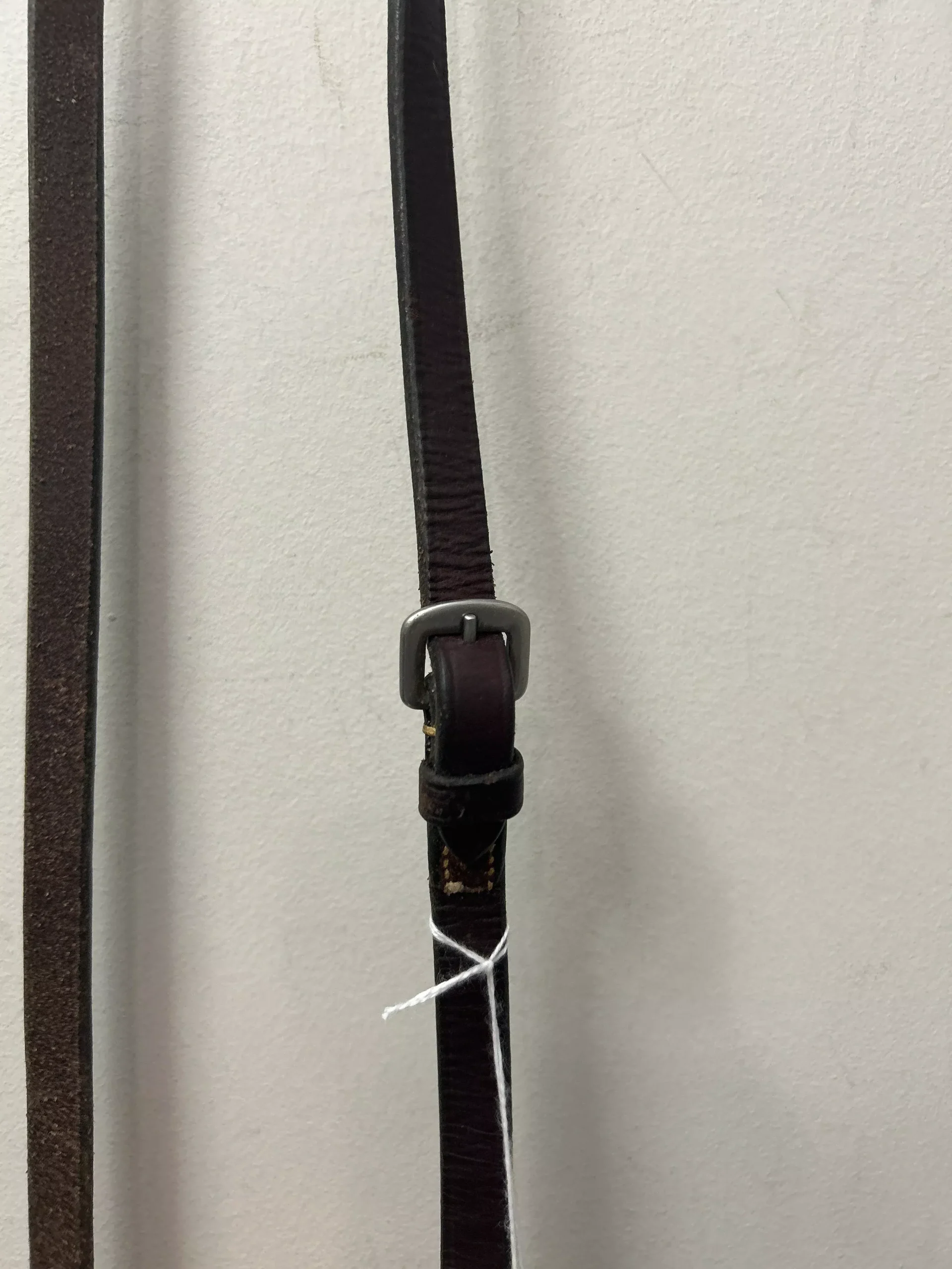 Brown Leather Curb Reins