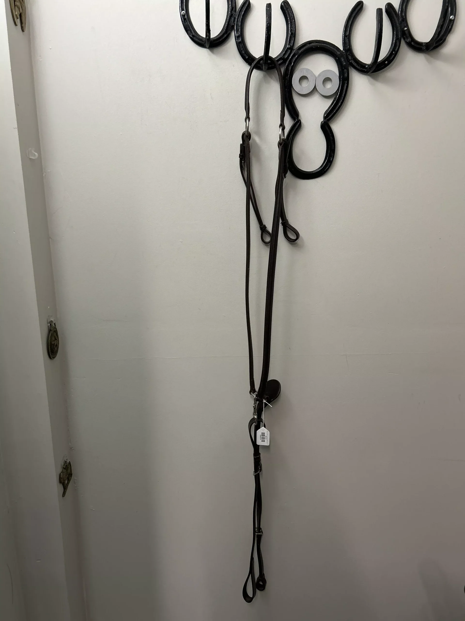 Brown Leather with Standing Martingale Full