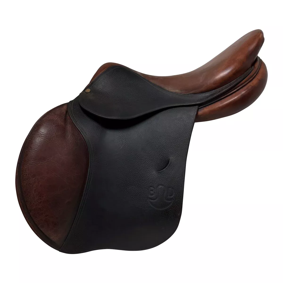 Bruno Delgrange 2010 Partition Jump Saddle in Brown - 16.5"