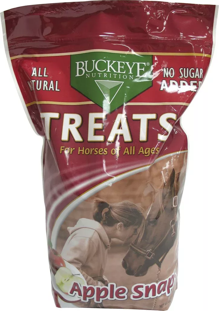 Buckeye Nutrition Apple Snaps Equine Treats