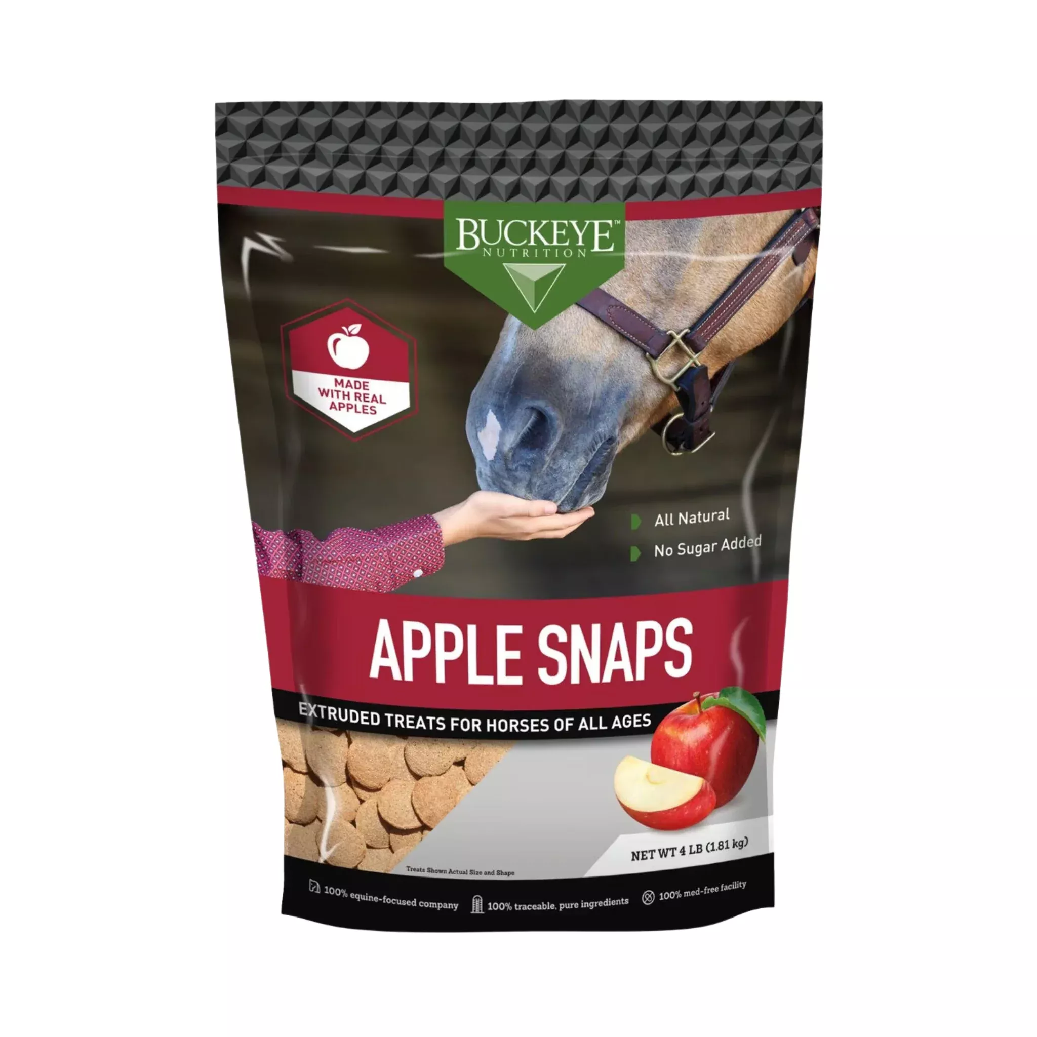 Buckeye Nutrition Apple Snaps Horse Treats