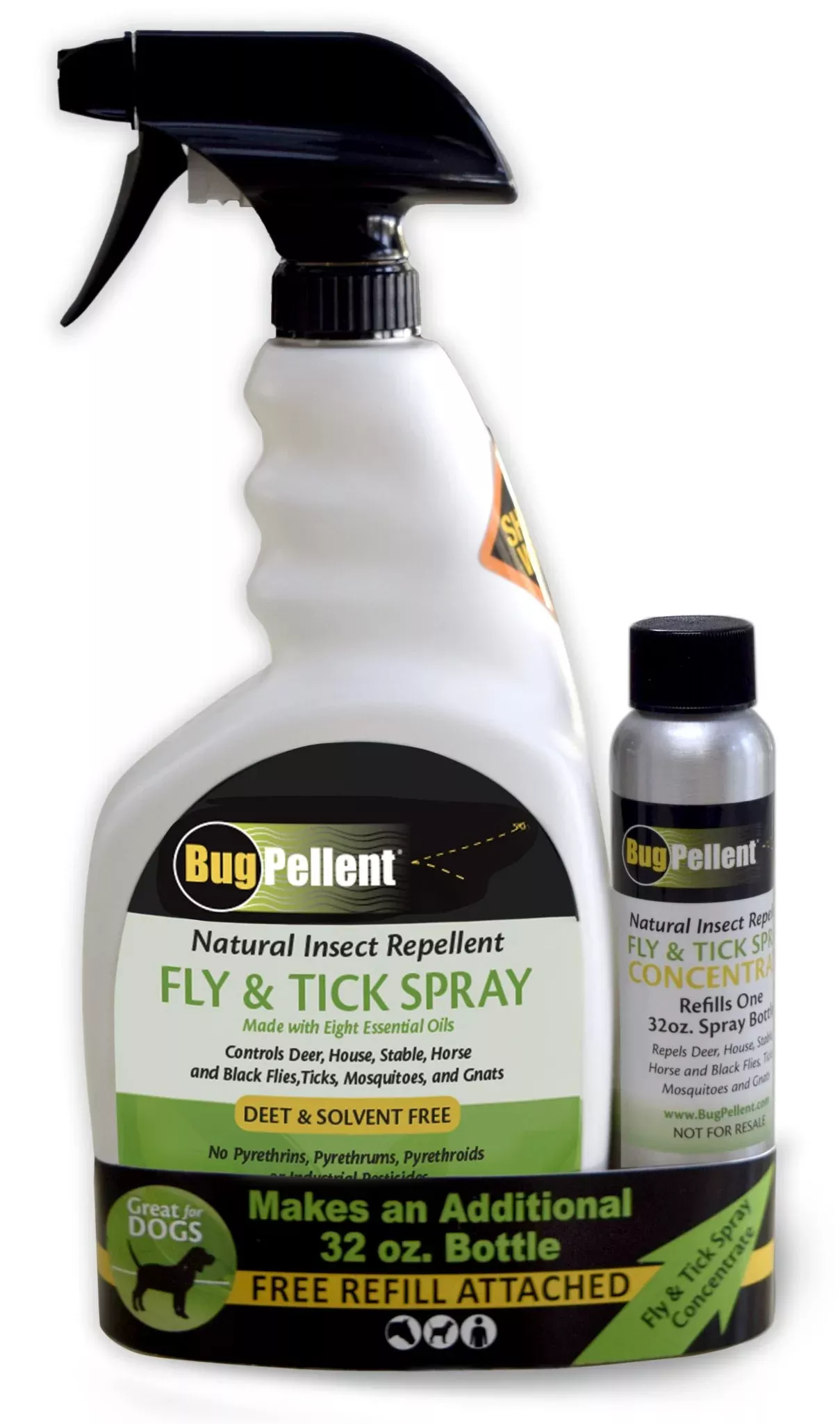 Bugpellent Natural Insect repellent Fly & Tick Spray