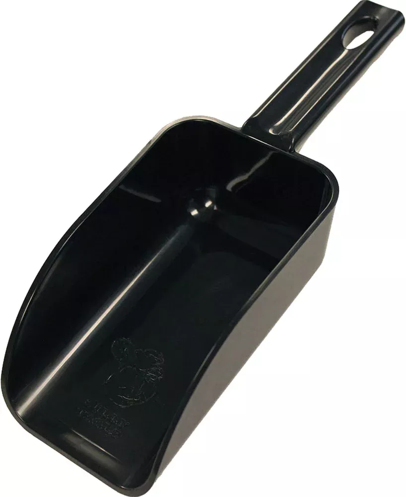 Bully Tools Poly Hand Scoop, 16 oz, Black